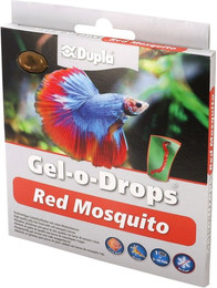 Produktbild von Dupla Gel-o-Drops Red Mosquito Geleefischfutter mit roten Mückenlarven - 12 x 2 g