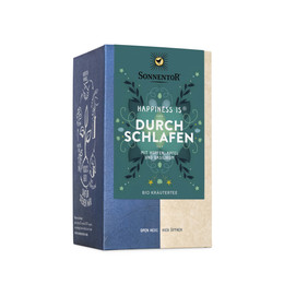 Produktbild von Durchschlafen Bio Tee – Beruhigende Kräutermischung - 27 g