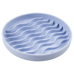 Produktbild von Duvo+ Anti-Schlingnapf rund lila für Katzen