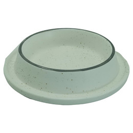 Produktbild von Duvo+ Anti-Verschütten Futternapf Stone Speckle weiß - 430 ml