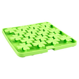 Produktbild von DUVO+ Antischlingnapf Leckmatte Flower grün für Hunde