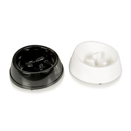 Produktbild von DUVO+ Antischlingnapf Melamin Glossy Slow Dinner Time - 450 ml