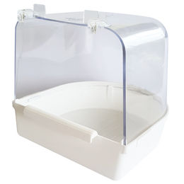 Produktbild von DUVO+ Badehaus für Vögel Kunststoff weiß