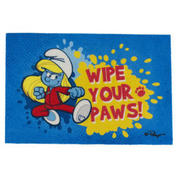 Produktbild von Duvo+ Bodenmatte Die Schlümpfe Schlumpfine blau