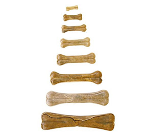 Produktbild von Duvo+ BONES! Kauknochen aus Rinderhaut