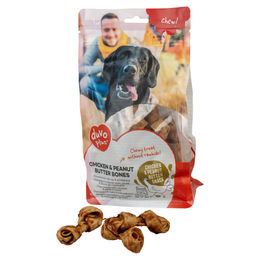 Produktbild von Duvo+ Chew! Huhn & Erdnussbutter Bone - 20 x 330 g