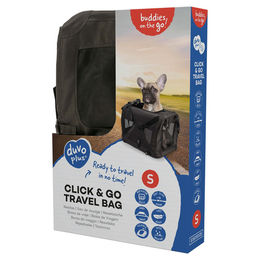 Produktbild von Duvo+ Click & Go Reisetasche schwarz, Größe: S / 61 x 41 x 41 cm