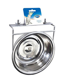 Produktbild von Duvo+ Coop Cup INOX Futternapf mit 2 Schrauben