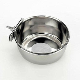 Produktbild von Duvo+ Coop Cup INOX Futternapf mit Schraube - 9,5 cm