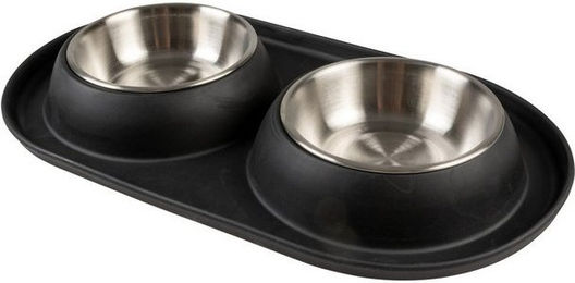 Produktbild von DUVO+ Dinner-Set mit Auslaufschutz Silikon schwarz - 2 x 220 ml