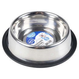 Produktbild von Duvo+ Futternapf Classic Fix silber, Größe: S / Durchmesser: 19 cm