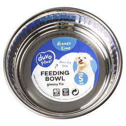 Produktbild von Duvo+ Futternapf Glossy Fix schwarz für Hunde - 750 ml