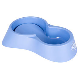 Produktbild von Duvo+ Futternapf Romina doppelt hellblau für Hunde - 0,3 l