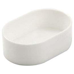 Produktbild von DUVO+ Futternapf Schälchen oval weiß