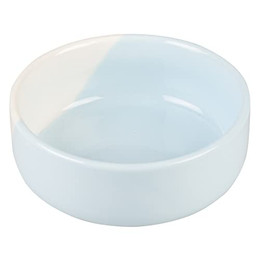 Produktbild von DUVO+ Futternapf Stone Grace blau/weiß - 600 ml