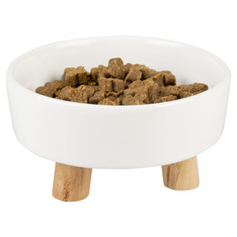 Produktbild von DUVO+ Futternapf Stone Up Timber weiß - 450 ml