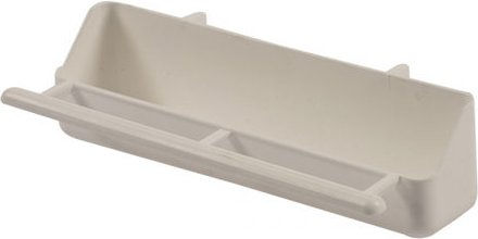 Duvo+ Futternapf Volière mit Sitztstange - 18 x 4 x 3 cm - 2 Stücks – Bild 1 von 2