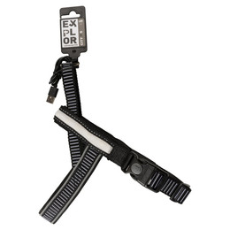 Produktbild von Duvo+ Geschirr City Paris LED Nylon schwarz Größe S