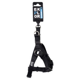 Produktbild von Duvo+ Geschirr Step in Classic schwarz, Größe: S