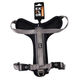 Produktbild von Duvo+ Geschirr Y Safety grau, Größe: M