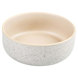 Produktbild von Duvo+ Hunde-Futternapf Stone smooth dune grau-grün