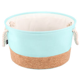 Produktbild von Duvo+ Hundekorb Guava Cork & Poly rund türkis