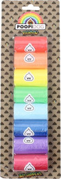 Produktbild von Duvo+ Hundekotbeutel Rainbow - 8 x 15 Stk.