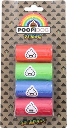 Produktbild von Duvo+ Hundekotbeutel Rainbow - 4 x 15 Stk.
