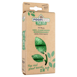 Produktbild von Duvo+ Hundekotbeutel True Bio - 4 x 15 Stk.