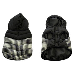 Produktbild von Duvo+ Hundemantel gefüttert schwarz/weiß Größe S - 1 Stk.