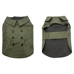 Produktbild von Duvo+ Hundemantel Trenchcoat grün Größe M