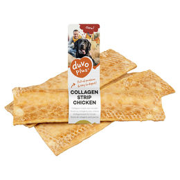 Produktbild von Duvo+ Hundesnack chew! Kollagenstreifen Huhn 32 g
