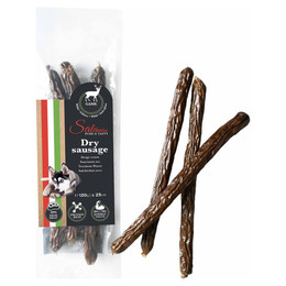 Produktbild von Duvo+ Hundesnack Dry Sausace mit Wild - 120 g