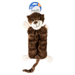 Produktbild von Duvo+ Hundespielzeug Affe quietschend aus Plüsch braun