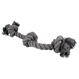 Produktbild von Duvo+ Hundespielzeug Eco-Seil mit 3 Knoten grau