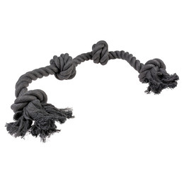 Produktbild von Duvo+ Hundespielzeug Eco-Seil mit 4 Knoten grau