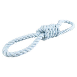 Produktbild von Duvo+ Hundespielzeug Flossy Zerrseil mit 2 Schlaufen blau