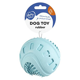 Produktbild von Duvo+ Hundespielzeug Giggle Ribble Ball aus Gummi blau