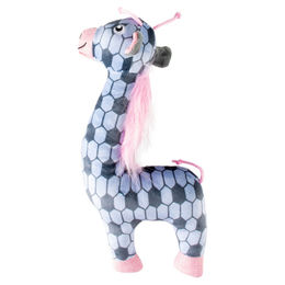 Produktbild von Duvo+ Hundespielzeug Giraffe Retro aus Plüsch blau