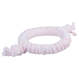Produktbild von Duvo+ Hundespielzeug Puppy Soft Seil Ring rosa/weiß