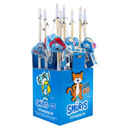 Produktbild von Duvo+ Katzen Spielangel Die Schlümpfe magnetisch