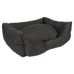 Produktbild von Duvo+ Katzenbett Textura Eco rechteckig dunkelbraun Größe M