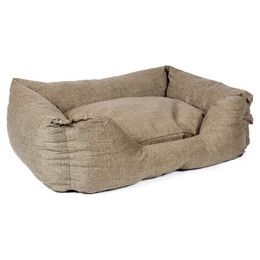 Produktbild von Duvo+ Katzenbett Textura Eco rechteckig grün Größe M