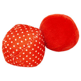 Produktbild von Duvo+ Katzenspielzeug Bälle rot - 2 Stk.