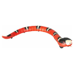 Produktbild von Duvo+ Katzenspielzeug bewegliche Schlange rot