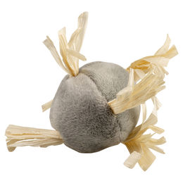 Produktbild von Duvo+ Katzenspielzeug Cushy Ball mit Maisschalen grau
