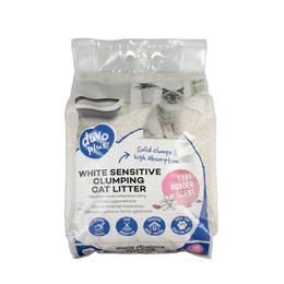 Produktbild von DUVO+ Katzenstreu White Sensitive Babypuder - 12 kg