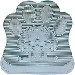 Produktbild von DUVO+ Katzentoilette Katzenstreu Matte Gummi grau