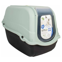 Produktbild von Duvo+ Katzentoilette Romeo ECO grau/dunkelgrau