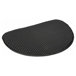 Produktbild von DUVO+ Katzentoiletten-Matte Swift Halbkreis schwarz